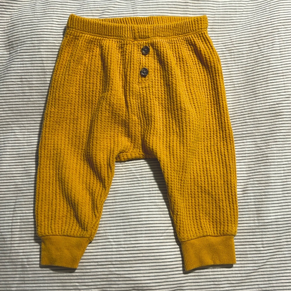 Old Navy Baby Waffle Thermal Jogger